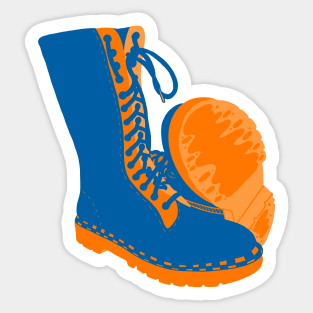 Dr. Martens - Blue & Orange Sticker